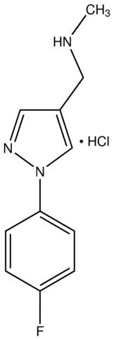 1-[1-(4-Fluorophenyl)-1H-pyrazol-4-yl]-N-methylmethanamine hydrochloride