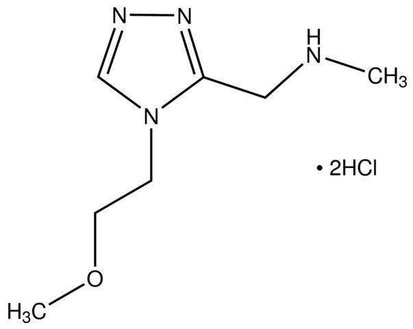 1-[4-(2-Methoxyethyl)-4H-1,2,4-triazol-3-yl]-N-methylmethanamine dihydrochloride