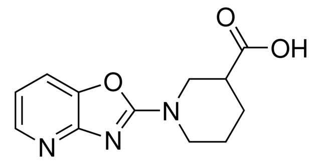 1-[1,3]Oxazolo[4,5-b]pyridin-2-yl-3-piperidinecarboxylic acid