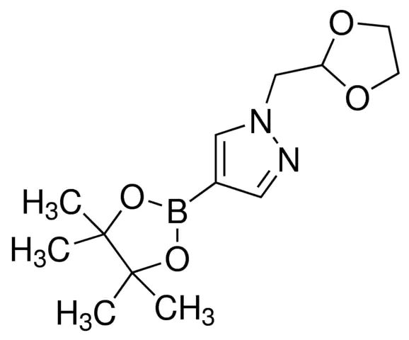 1-[1,3]Dioxolan-2-ylmethyl-1<i>H</i>-pyrazole-4-boronic acid, pinacol ester