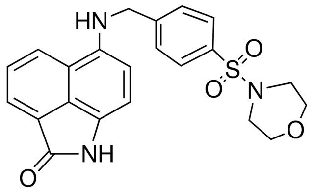 6-[[4-(4-MORPHOLINYLSULFONYL)BENZYL]AMINO]BENZO[CD]INDOL-2(1H)-ONE