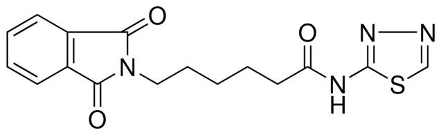 6-(1,3-DIOXO-1,3-2H-ISOINDOL-2-YL)-HEXANOIC ACID [1,3,4]THIADIAZOL-2-YLAMIDE