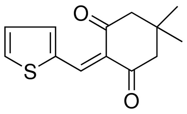 5,5-DIMETHYL-2-(2-THIENYLMETHYLENE)-1,3-CYCLOHEXANEDIONE