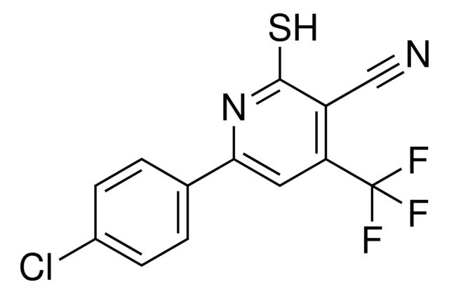 6-(4-Chlorophenyl)-4-(trifluoromethyl)-1,2-dihydro-2-thioxopyridine-3-carbonitrile