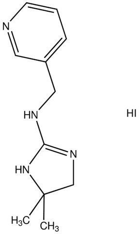 5,5-dimethyl-N-(3-pyridinylmethyl)-4,5-dihydro-1H-imidazol-2-amine hydroiodide