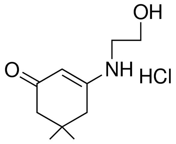 5,5-DIMETHYL-3-(2-HYDROXYETHYLAMINO)-2-CYCLOHEXEN-1-ONE HYDROCHLORIDE