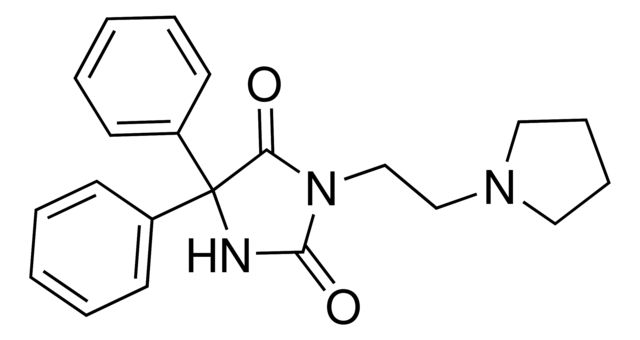 5,5-Diphenyl-3-[2-(1-pyrrolidinyl)ethyl]-2,4-imidazolidinedione