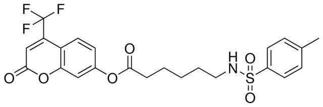 6-(TOLUENE-4-SULFONYLAMINO)-HEXANOIC ACID 2-OXO-4-TRI-F-ME-2H-CHROMEN-7-YL ESTER