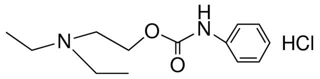2-(DIETHYLAMINO)ETHYL N-PHENYLCARBAMATE HYDROCHLORIDE