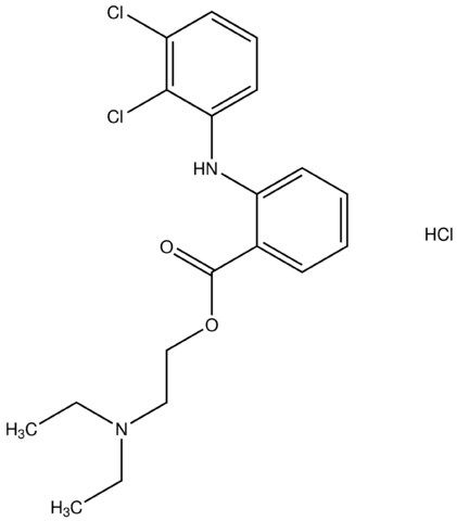 2-(diethylamino)ethyl 2-(2,3-dichloroanilino)benzoate hydrochloride