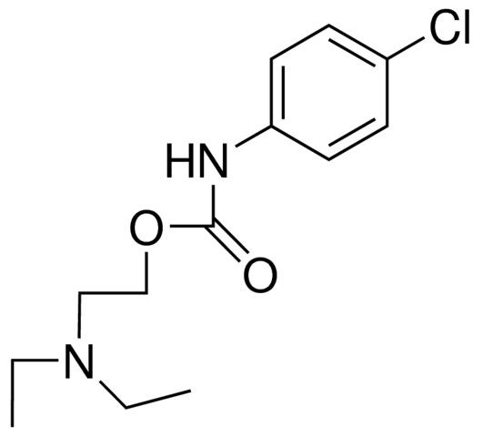 2-(DIETHYLAMINO)ETHYL N-(4-CHLOROPHENYL)CARBAMATE