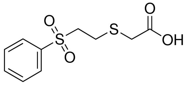 {[2-(phenylsulfonyl)ethyl]sulfanyl}acetic acid