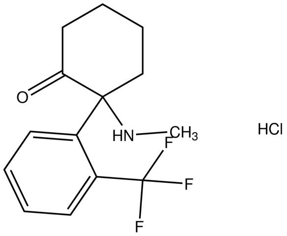 2-(methylamino)-2-[2-(trifluoromethyl)phenyl]cyclohexanone hydrochloride