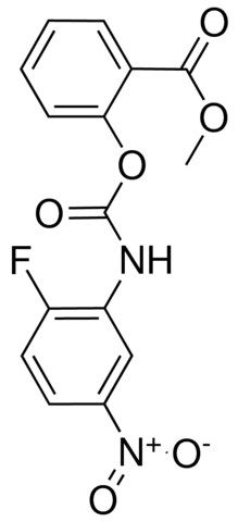 2-(METHOXYCARBONYL)PHENYL N-(2-FLUORO-5-NITROPHENYL)CARBAMATE