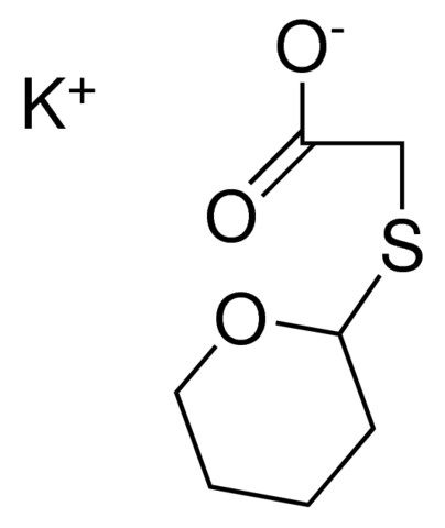 2-(TETRAHYDROPYRAN-2-YLTHIO)ACETIC ACID POTASSIUM SALT
