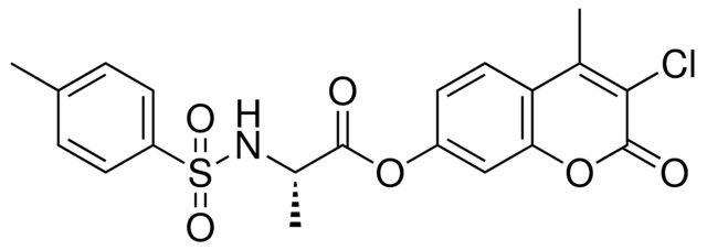 2-(TOLUENE-4-SULFONYLAMINO)-PROPIONIC ACID 3-CL-4-ME-2-OXO-2H-CHROMEN-7-YL ESTER