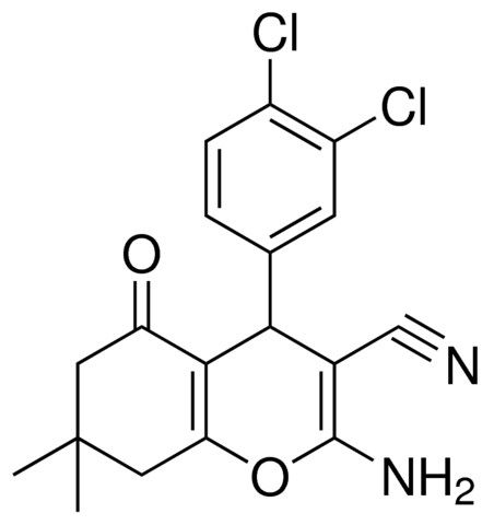 2-AMINO-4-(3,4-DICHLOROPHENYL)-7,7-DIMETHYL-5-OXO-5,6,7,8-TETRAHYDRO-4H-CHROMENE-3-CARBONITRILE