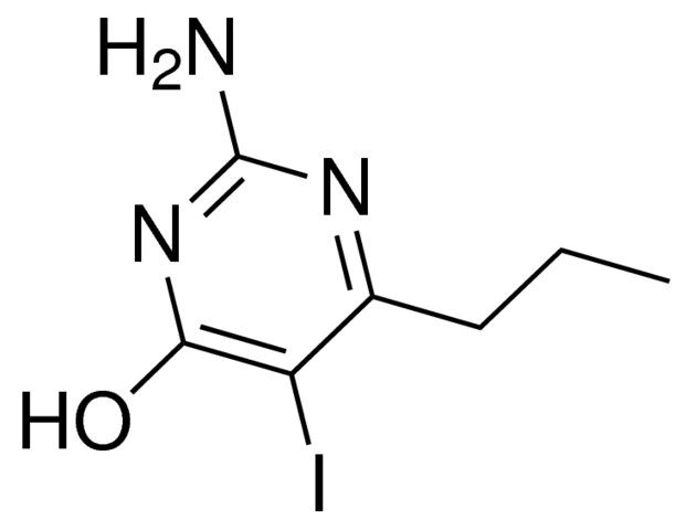 2-amino-5-iodo-6-propyl-4-pyrimidinol