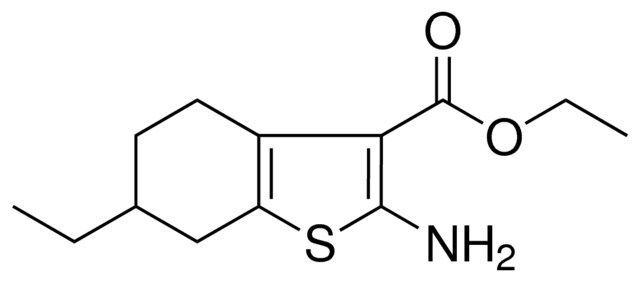 2-AMINO-6-ET-4,5,6,7-TETRAHYDRO-BENZO(B)THIOPHENE-3-CARBOXYLIC ACID ETHYL ESTER