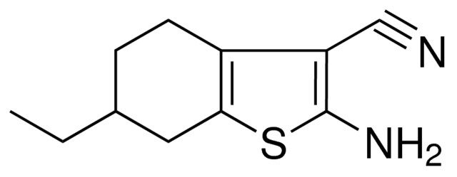 2-AMINO-6-ETHYL-4,5,6,7-TETRAHYDRO-BENZO(B)THIOPHENE-3-CARBONITRILE