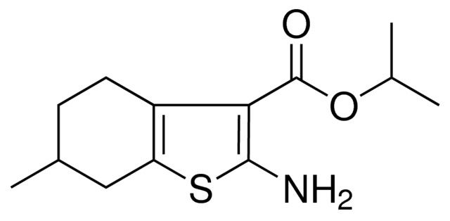 2-AMINO-6-ME-4,5,6,7-4H-BENZO(B)THIOPHENE-3-CARBOXYLIC ACID ISOPROPYL ESTER
