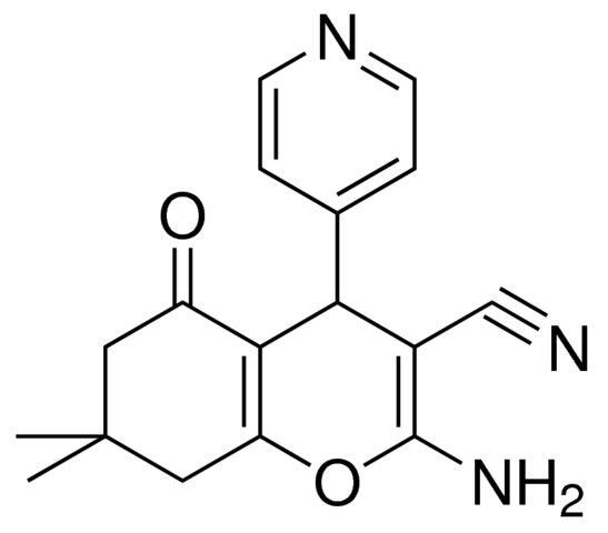 2-AMINO-7,7-DIMETHYL-5-OXO-4-PYRIDIN-4-YL-5,6,7,8-4H-4H-CHROMENE-3-CARBONITRILE