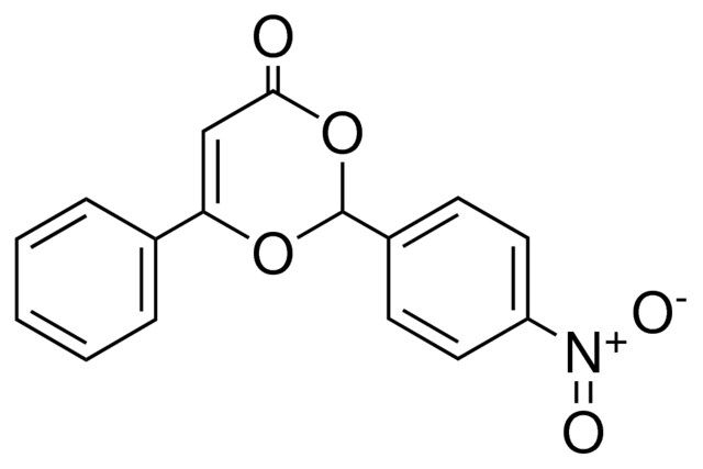 2-(4-NITRO-PHENYL)-6-PHENYL-(1,3)DIOXIN-4-ONE