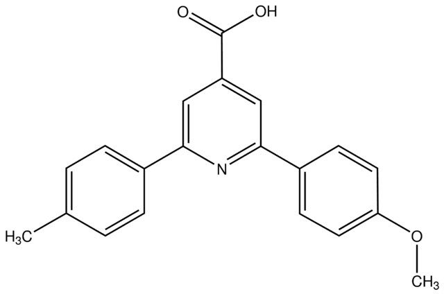 2-(4-Methoxyphenyl)-6-<i>p</i>-tolylpyridine-4-carboxylic acid