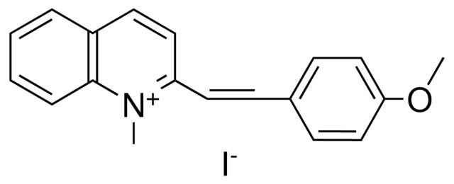 2-(4-METHOXYSTYRYL)-1-METHYLQUINOLINIUM IODIDE