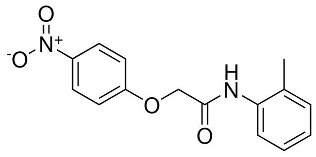 2-(4-NITRO-PHENOXY)-N-O-TOLYL-ACETAMIDE