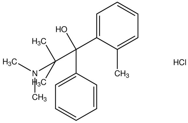 2-(dimethylamino)-2-methyl-1-(2-methylphenyl)-1-phenyl-1-propanol hydrochloride