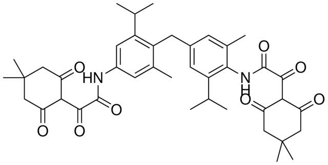 2-(4,4-DIMETHYL-2,6-DIOXOCYCLOHEXYL)-N-[4-(4-{[(4,4-DIMETHYL-2,6-DIOXOCYCLOHEXYL)(OXO)ACETYL]AMINO}-2-ISOPROPYL-6-METHYLBENZYL)-2-ISOPROPYL-6-METHYLPHENYL]-2-OXOACETAMIDE