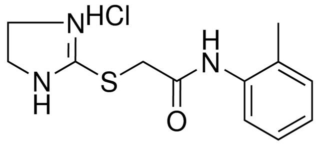 2-(4,5-DIHYDRO-1H-IMIDAZOL-2-YLTHIO)-N-(2-METHYLPHENYL)ACETAMIDE HYDROCHLORIDE