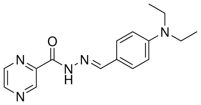 PYRAZINE-2-CARBOXYLIC ACID (4-DIETHYLAMINO-BENZYLIDENE)-HYDRAZIDE
