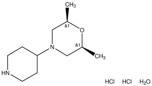 rac-(2R,6S)-2,6-Dimethyl-4-(4-piperidinyl)morpholine dihydrochloride hydrate