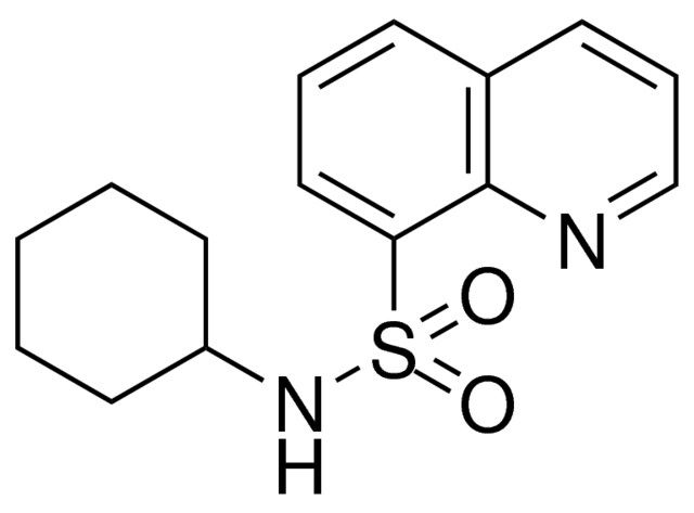 QUINOLINE-8-SULFONIC ACID CYCLOHEXYLAMIDE