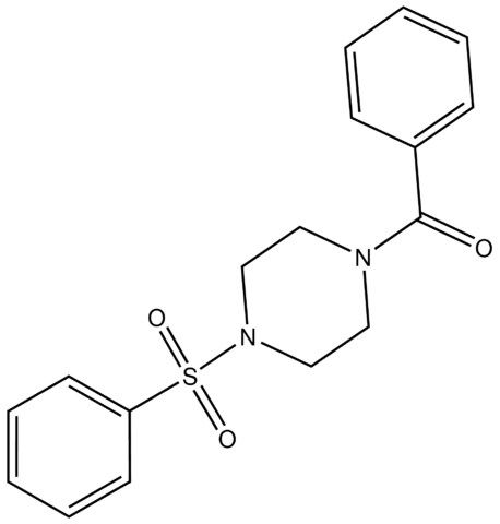 Phenyl(4-(phenylsulfonyl)piperazin-1-yl)methanone