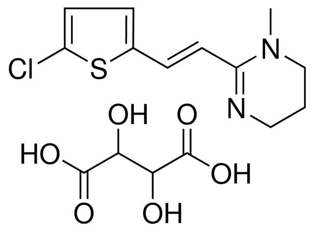 2-(2-(5-CL-THIOPHEN-2-YL)-VINYL)-1-ME-4H-PYRIMIDINE, 2,3-DIHYDROXY-SUCCINIC ACID