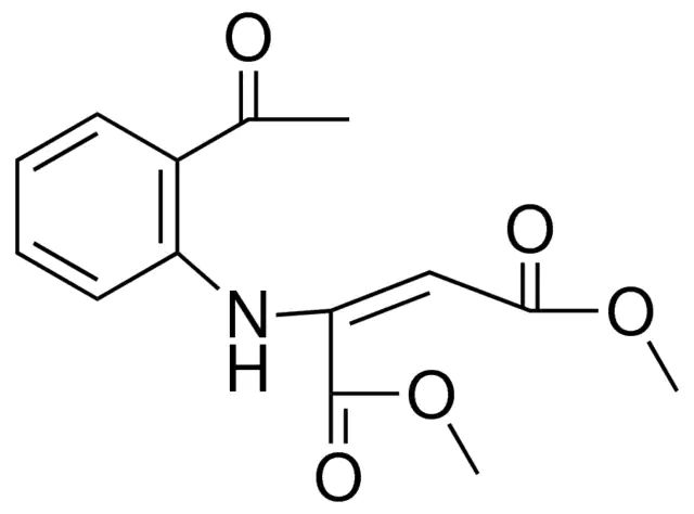 2-(2-ACETYL-PHENYLAMINO)-BUT-2-ENEDIOIC ACID DIMETHYL ESTER