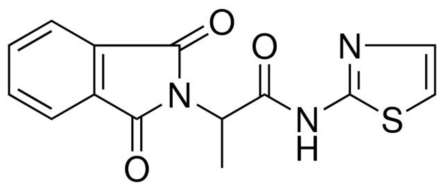 2-(1,3-DIOXO-1,3-DIHYDRO-ISOINDOL-2-YL)-N-THIAZOL-2-YL-PROPIONAMIDE