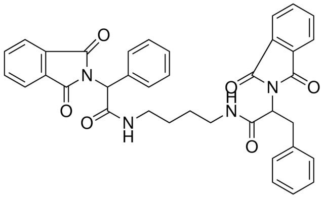 2-(1,3-DIOXO-1,3-DIHYDRO-2H-ISOINDOL-2-YL)-N-(4-{[(1,3-DIOXO-1,3-DIHYDRO-2H-ISOINDOL-2-YL)(PHENYL)ACETYL]AMINO}BUTYL)-3-PHENYLPROPANAMIDE