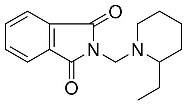 2-(2-ETHYL-PIPERIDIN-1-YLMETHYL)-ISOINDOLE-1,3-DIONE
