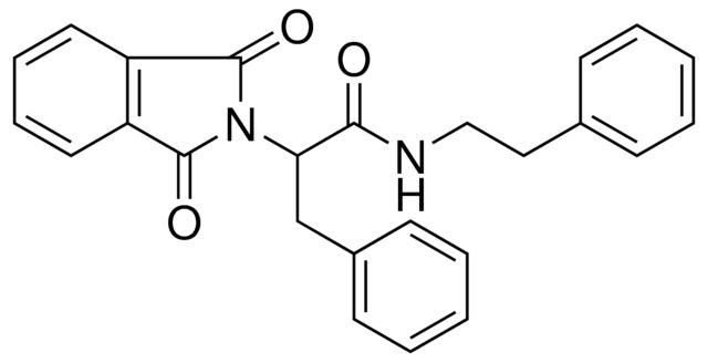 2-(1,3-DIOXO-1,3-DIHYDRO-ISOINDOL-2-YL)-N-PHENETHYL-3-PHENYL-PROPIONAMIDE