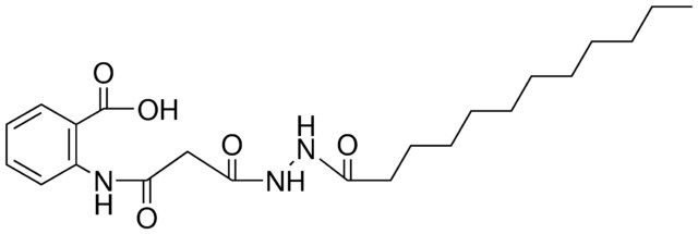 2-(3-(N'-DODECANOYL-HYDRAZINO)-3-OXO-PROPIONYLAMINO)-BENZOIC ACID