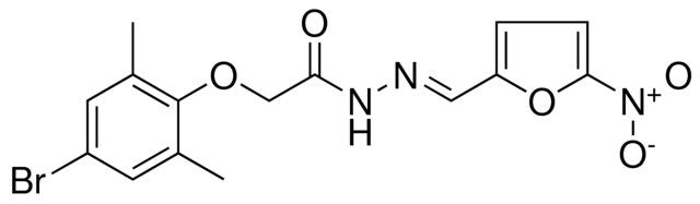 2-(4-BR-2,6-DI-ME-PHENOXY)-ACETIC ACID (5-NITRO-FURAN-2-YLMETHYLENE)-HYDRAZIDE