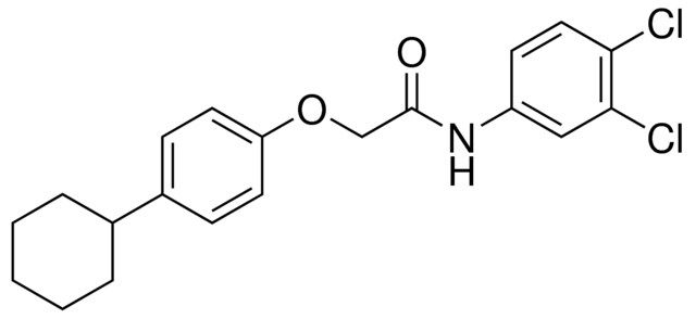 2-(4-CYCLOHEXYLPHENOXY)-N-(3,4-DICHLOROPHENYL)ACETAMIDE