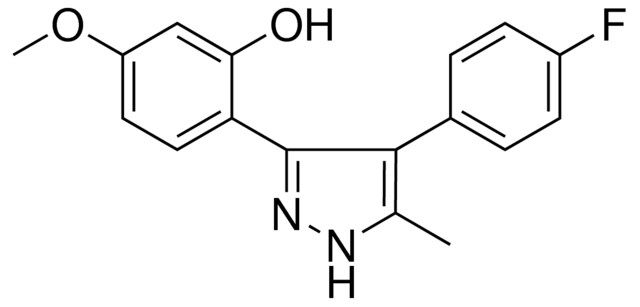 2-(4-(4-FLUOROPHENYL)-5-METHYL-1H-PYRAZOL-3-YL)-5-METHOXYPHENOL