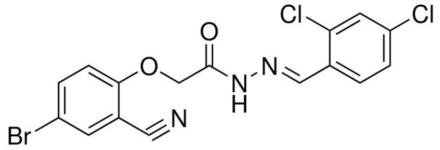 2-(4-BROMO-2-CYANO-PHENOXY)-ACETIC ACID (2,4-DICHLORO-BENZYLIDENE)-HYDRAZIDE