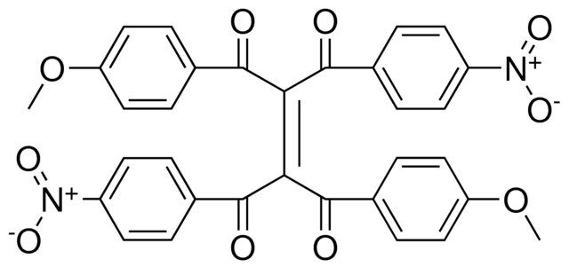 2-(4-MEO-BZ)-4-(4-MEO-PH)-3-(4-NITRO-BZ)-1-(4-NITRO-PHENYL)-BUT-2-ENE-1,4-DIONE