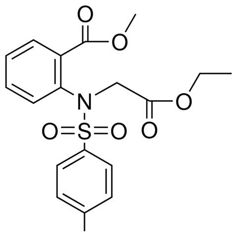 2-(ETHOXYCARBONYLMETHYL-(TOLUENE-4-SULFONYL)-AMINO)-BENZOIC ACID METHYL ESTER